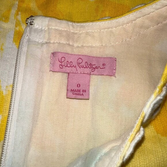 Lilly Pulitzer Mila Shift Dress | Sunglow Yellow First Impressions | Holy Grail - Picture 9 of 10